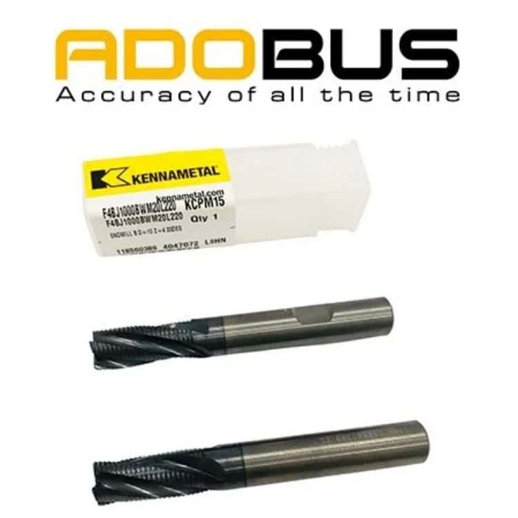 Dao phay ngón phá thô 4 me F4BJ KCPM15 Dao phay ngón phá thô 4 me F4BJ KCPM15