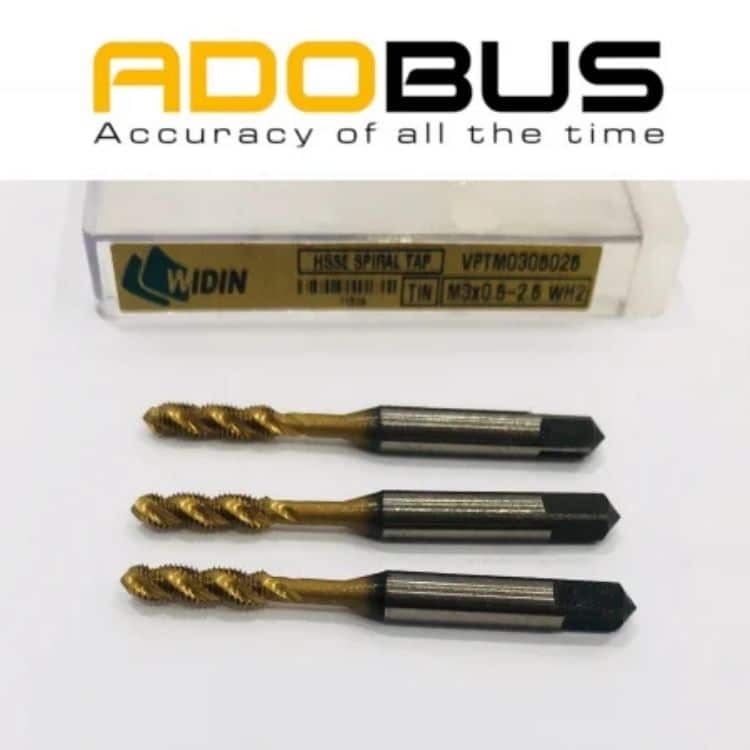 Mũi taro xoắn VPTM0305025 – M3x0.5