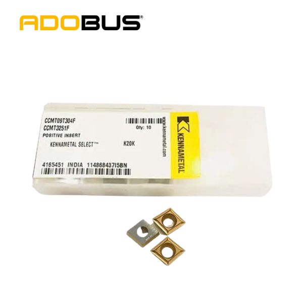 Mảnh dao tiện CCMT09T304F K20K chạy gang
