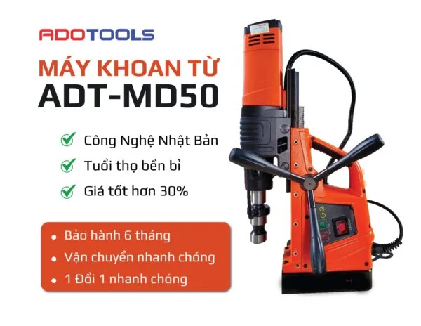 ưu điểm máy khoan từ adotools